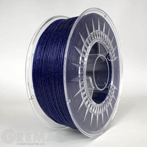 PLA Devil Design PLA filament 1.75 mm, 1 kg (2.2 lbs) - galaxy super blue